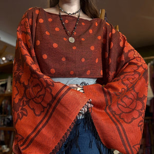 Handmade Boho Shawl Top Style 46