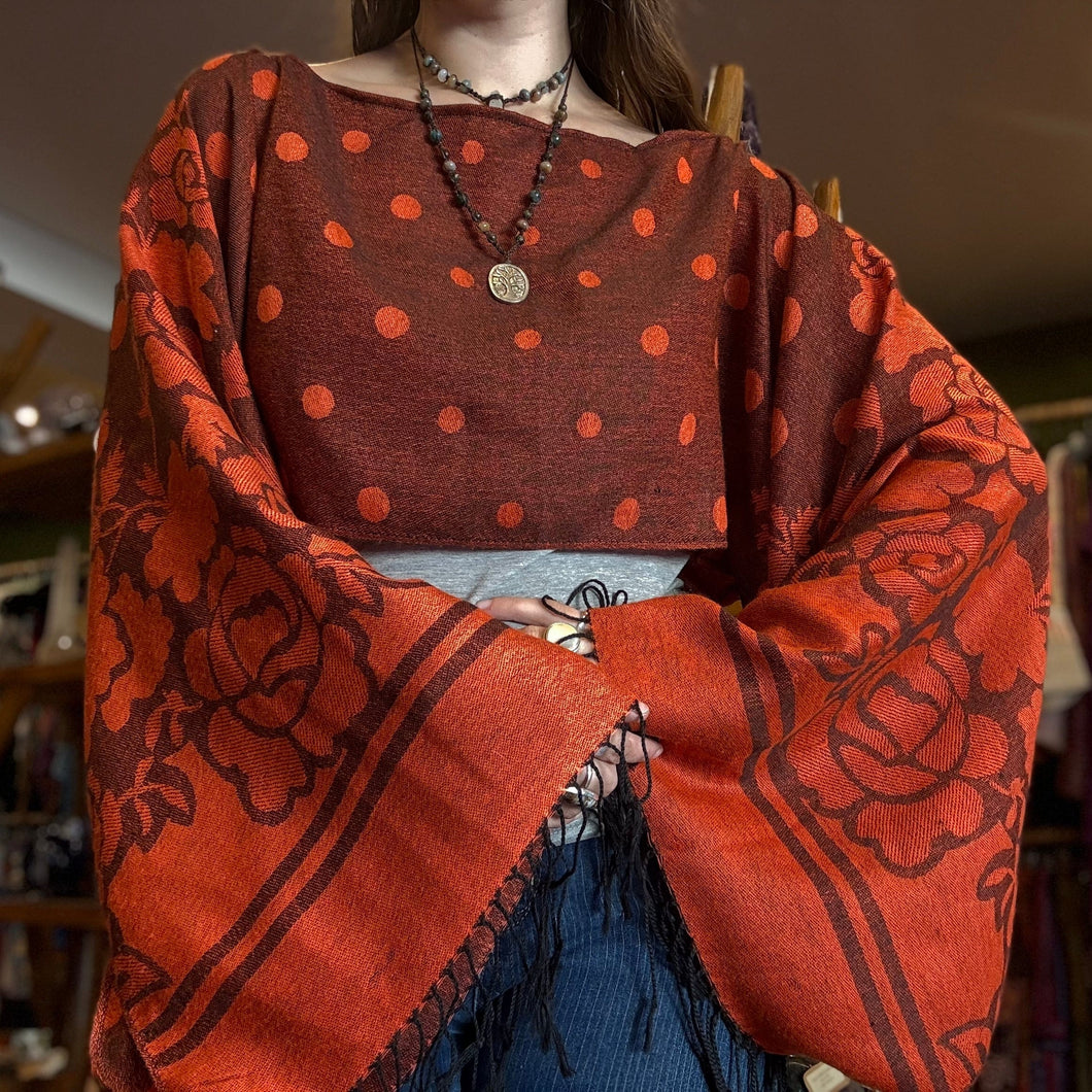 Handmade Boho Shawl Top Style 46