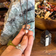 Load image into Gallery viewer, Aragonite ‘Sputnik’ Handmade Necklace