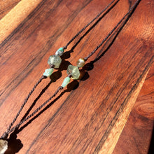 Load image into Gallery viewer, Handmade Clear Quartz &amp; Green Chrysoprase Necklace