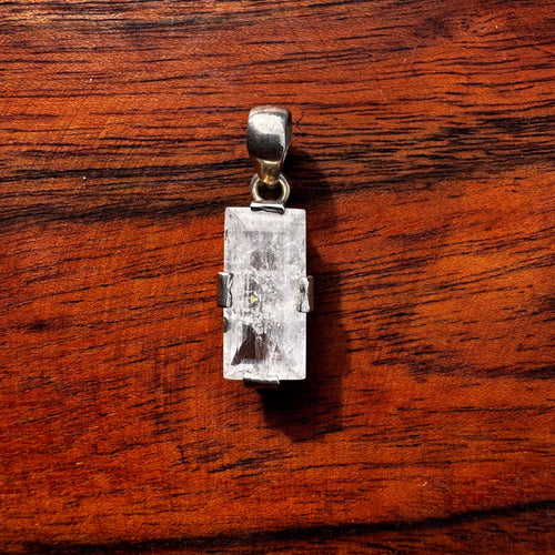 Danburite Solid Sterling Silver Pendant