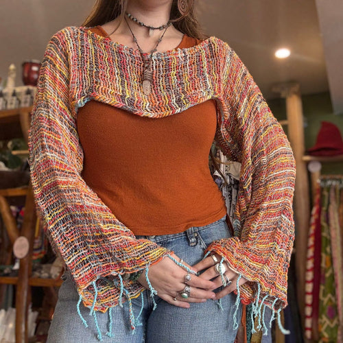 Handmade Boho Shawl Top Style 54