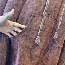 Load image into Gallery viewer, Cotton Rectangle Hippie Poncho ~ Festival ~ Gypsy