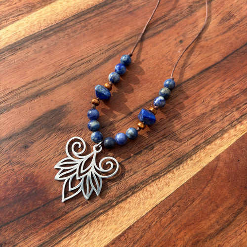 Handmade Filigree Spiral Necklace