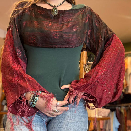Handmade Boho Shawl Top Style 44