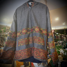 Load image into Gallery viewer, Hippie Fleece Lined Jacket Free Size ~ festival ~ gypsy