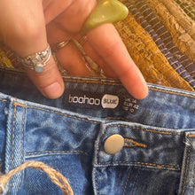 Load image into Gallery viewer, Upcycled Denim Flares~  Festival ~ 70s Style ~ (style 1)