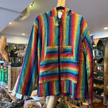 Load image into Gallery viewer, Brushed Cotton Fleece Lined Hippie Jacket