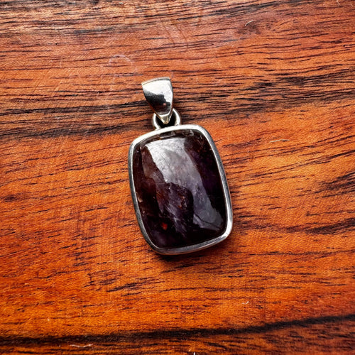 Super Seven Solid Sterling Silver Pendant