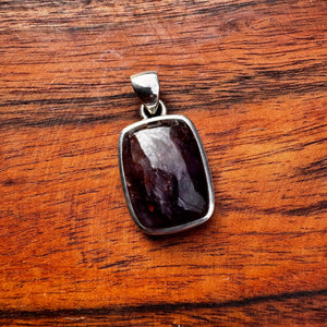 Super Seven Solid Sterling Silver Pendant