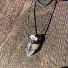 Load image into Gallery viewer, Handmade Clear Quartz Necklace
