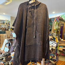 Load image into Gallery viewer, Cotton Rectangle Hippie Poncho ~ Festival ~ Gypsy