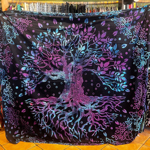 Celtic Tree of Life Wall Hanging Bed Spread