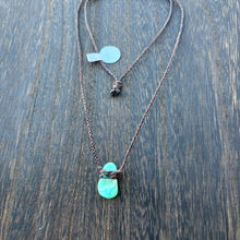 Load image into Gallery viewer, Handmade Baby Green Chrysoprase Necklace