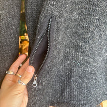 Load image into Gallery viewer, Hippie Knitted Fleece  Lined Jacket Large  ~ festival ~ gypsy