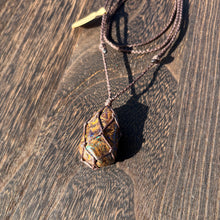 Load image into Gallery viewer, Boulder opal Handmade Necklace