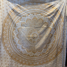 Load image into Gallery viewer, Queen Mandala Bed Throws / Wall Hangings / Couch Cover