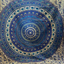Load image into Gallery viewer, Queen Mandala Bed Throws / Wall Hangings / Couch Cover
