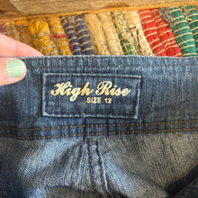 Load image into Gallery viewer, Upcycled Denim Flares ~  Festival ~ 70s Style ~ (style 12 )