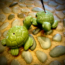 Load image into Gallery viewer, Ceramic Turtle Incense Holder
