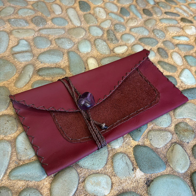 Handmade Leather Foraging Pouch