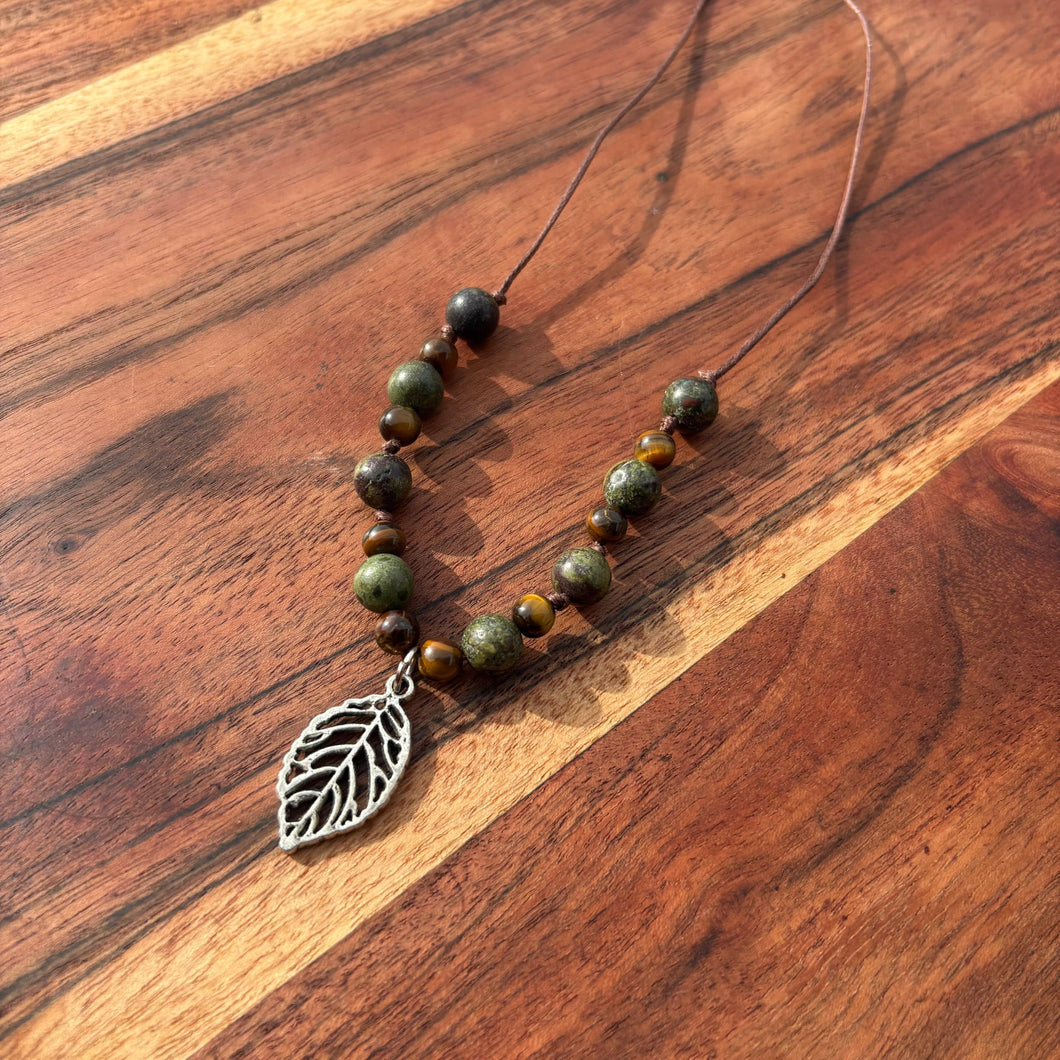 Handmade Leaf Necklace