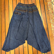 Load image into Gallery viewer, Drop Crotch Harem Pants ~ Free Size ~ boho ~ festival ~ gypsy ~