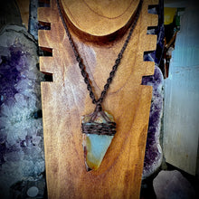 Load image into Gallery viewer, Handmade Amazonite Macrame Necklace