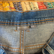 Load image into Gallery viewer, Upcycled Denim Flares ~  Festival ~ 70s Style ~ (style 18)