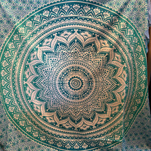 Load image into Gallery viewer, Queen Mandala Bed Throws / Wall Hangings / Couch Cover