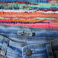 Load image into Gallery viewer, Upcycled Denim Flares ~  Festival ~ 70s Style ~ (style 45)