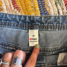 Load image into Gallery viewer, Upcycled Denim Flares ~  Festival ~ 70s Style ~ (style 17)