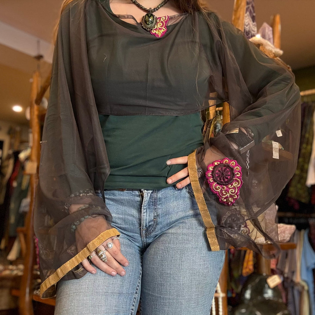 Handmade Boho Shawl Top Style 51