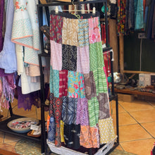 Load image into Gallery viewer, Hippie Cotton Patchwork Skirt