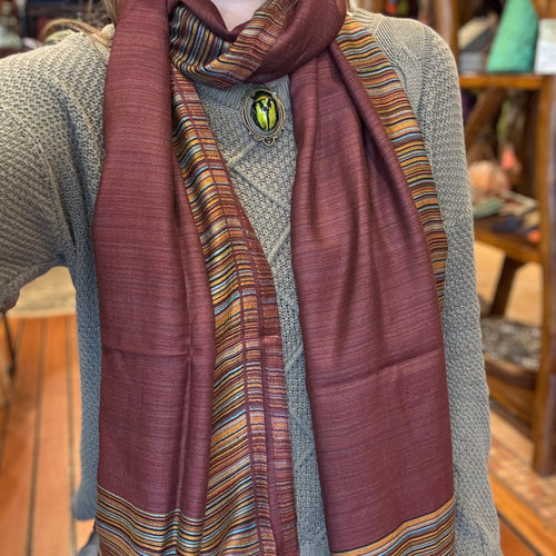 Striped Scarves ~ Soft ~ Supple ~