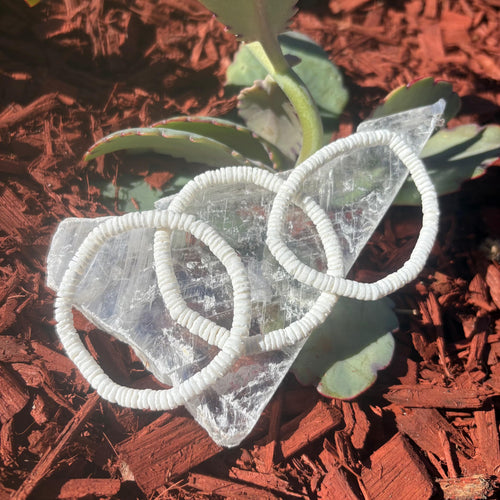 Shell Chip Bracelets