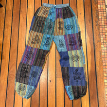 Load image into Gallery viewer, Hippie Cotton Patch Pants ~ patchwork ~ festival ~ gypsy ~