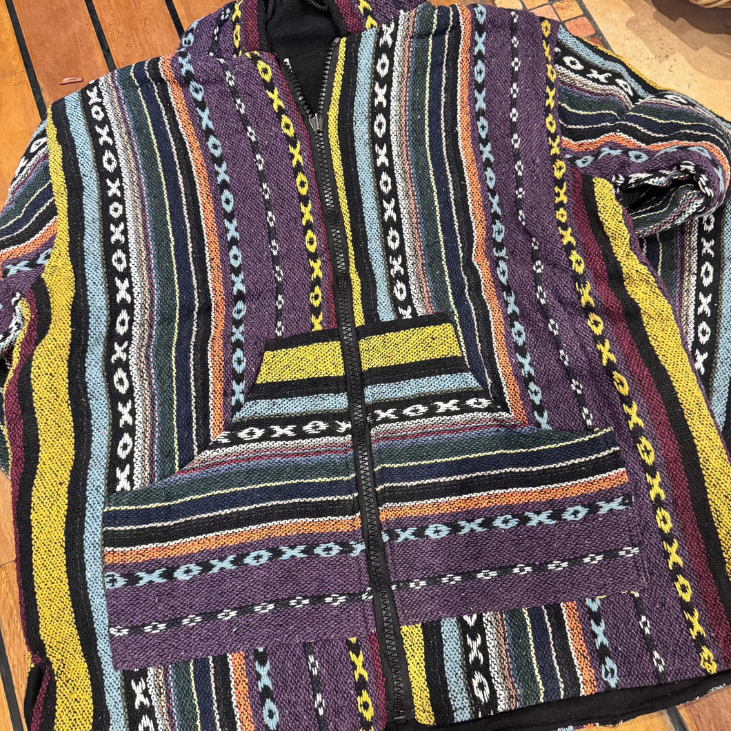 Gheri Cotton Fleece Lined Hippie Jacket