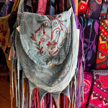 Load image into Gallery viewer, Boho Embroidered Tassle Bag