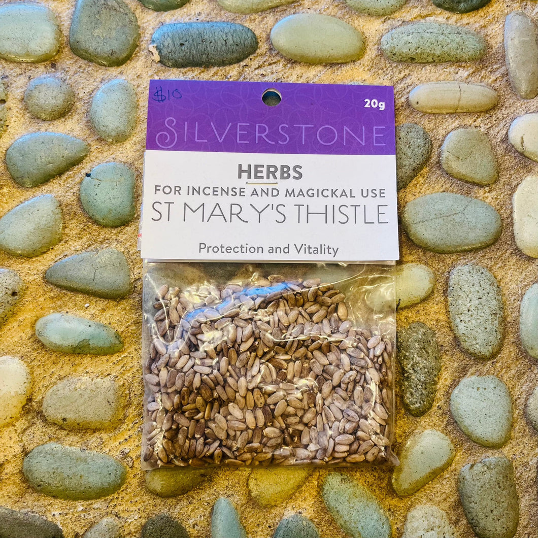 St Mary’s Thistle ~ Dried Herbs ~ Spells ~