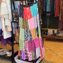 Load image into Gallery viewer, Hippie Cotton Patchwork Skirt