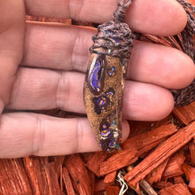 Load image into Gallery viewer, Koroit Matrix Boulder Opal Necklace