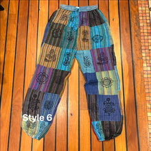 Load image into Gallery viewer, Hippie Cotton Patch Pants ~ patchwork ~ festival ~ gypsy ~
