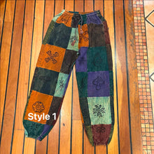 Load image into Gallery viewer, Hippie Patchwork Pants ~  boho ~ festival ~ gypsy ~