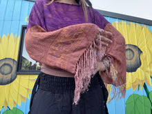 Load image into Gallery viewer, Handmade Boho Shawl Top Style 12