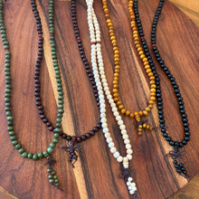 Load image into Gallery viewer, Wooden Mala Beads