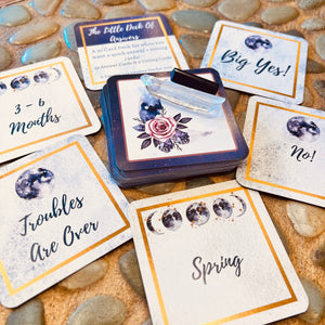 The Little Deck of Answers & Crystal Starter Kit