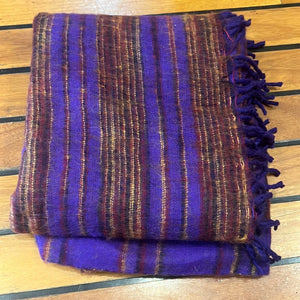 Nepalese Wool Throw Rug