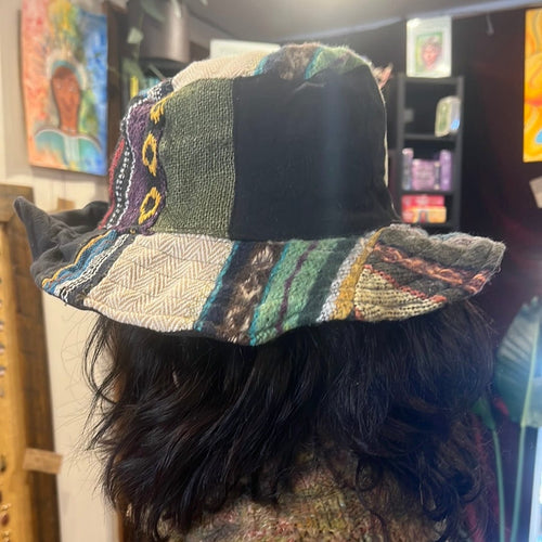 Hippie Hemp Wide Brim Hat