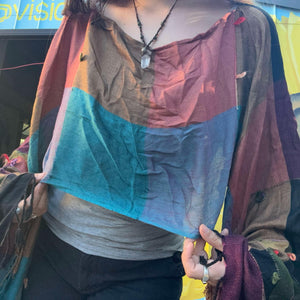 Handmade Boho Shawl Top Style 7